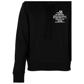 Dámská mikina Diesel Mikina A06500-0HAYT Černá Regular Fit M