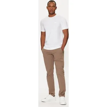Pánské oblečení Calvin Klein T-Shirt Smooth Cotton T-Shirt K10K112229 Bílá Regular Fit M