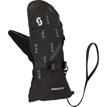 SCOTT Mitten Jr Ultimate Premium, Black/Grey velikost: XL