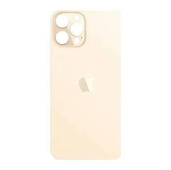 Kryt baterie iPhone 12 PRO MAX gold - Bigger Hole