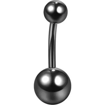 Piercing Přívěskynakrk.cz Piercing do pupíku BLACK