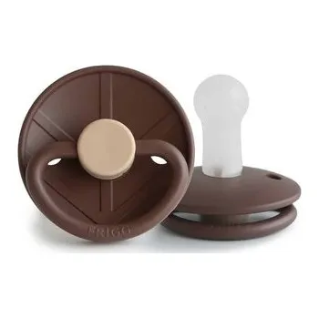 dudlíky OKRÚHLY CUMLÍK FRIGG LITTLE VIKING - BJORN 6-18M, SILIKÓN