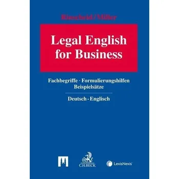 Legal English for Business - Rinscheid, Martin