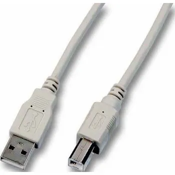 Datový kabel EFB USB kabel USB-A - USB-B 1,8 m šedý (K5255.1,8)