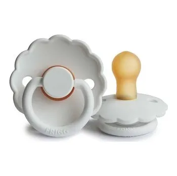 CUMLÍK FRIGG DAISY BRIGHT WHITE, 0-6M, KAUČUK