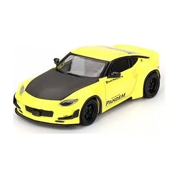 autíčko MINI GT Nissan Z Pandem Ikazuchi Yellow 00752