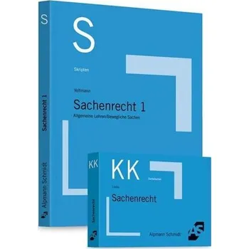 Paket Alpmann, Skript Sachenrecht 1+ Karteikarten Sachenrecht 1