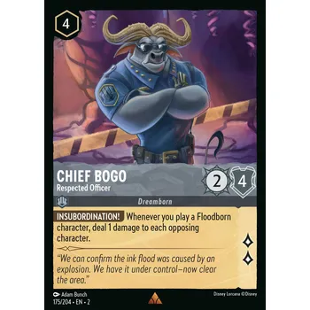 Sběratelská karetní hra Chief Bogo 175/204 - Rise of the Floodborn Typ karty: Foil