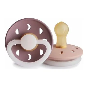 DVOJBALENIE CUMLÍKOV FRIGG MOON PHASE NIGHT TWILIGHT MAUVE/ BLUSH, 0-6M, KAUČUK