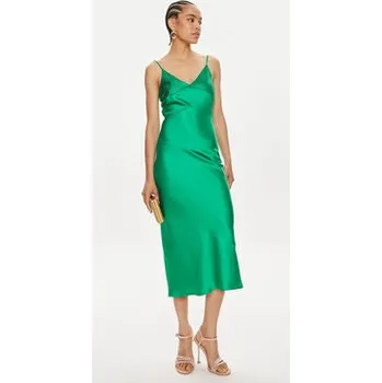 Dámské šaty Liu Jo Koktejlové šaty CA4384 T3809 Zelená Regular Fit 40