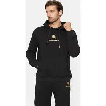 Pánská mikina KARL LAGERFELD Mikina 705460 551900 Černá Regular Fit 3XL