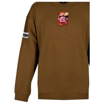 Pánská mikina Diesel Mikina A06675-0IEAX Béžová Regular Fit L