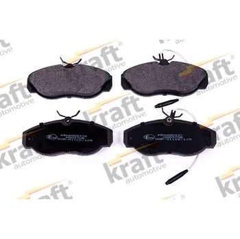 Brzdová destička Sada brzdových destiček, kotoučová brzda KRAFT AUTOMOTIVE 6003370
