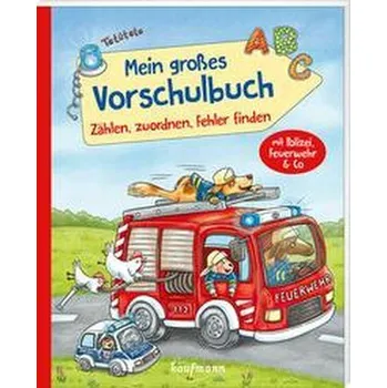 První čtění Mein großes Vorschulbuch - Zählen, zuordnen, Fehler finden - Lamping, Laura