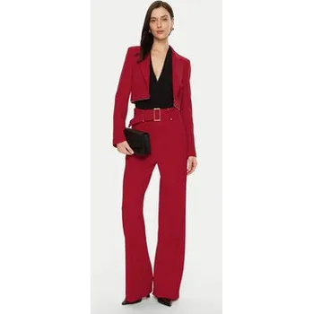 Pánské kalhoty Rinascimento Kalhoty z materiálu CFC0121912003 Červená Regular Fit L