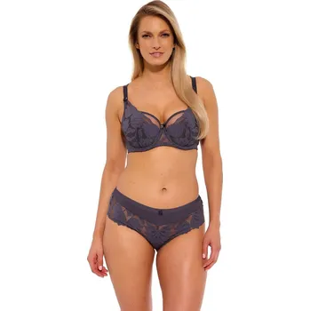 Podprsenka Polovyztužená podprsenka Gaia s kosticí černá Maxi, černá 105D i384_55049748