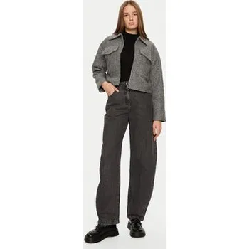 Brave Soul Bunda pro přechodné období LJK-IZAI Šedá Regular Fit 14