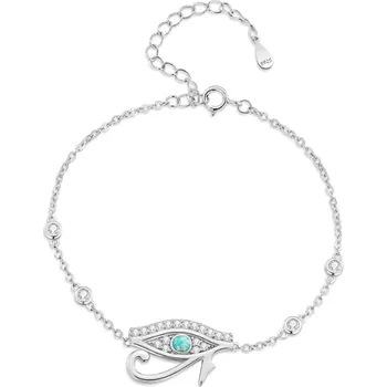 Náramek For Silver Náramek s přívěskem Horovo oko - Stříbro 925