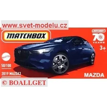 autíčko AUTÍČKO MATCHBOX DRIVE YOUR ADVENTURE HLF14 MAZDA 3 2019
