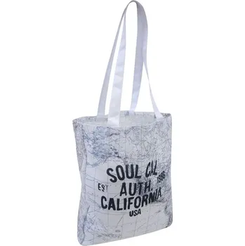 taška SOUL CAL - MAP PRINT (Soul Cal Print Tote)
