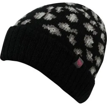 Pokrývka hlavy čepice VOODOO DOLLS - BLACK/GREY (Voodoo Dolls Animal Beanie)