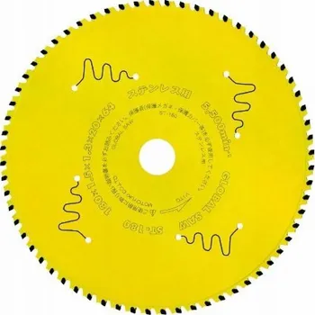 Okružní pila GLOBAL SAW Kotoučová pila na řezání nerezové oceli GLOBAL SAW 180 x 1,5/1,1-1,3 x 20mm / 64z CERMET