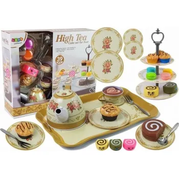 Masážní přístroj Lean Sport Tea Set Nádobí + cukrovinky