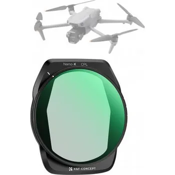 K&F DIJ AIR 3S&nbsp;filter (CPL)HD, single-sided anti-reflection green film, waterproof and scratch-resis