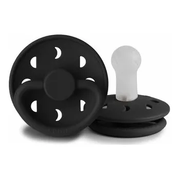 dudlíky CUMLÍK FRIGG MOON PHASE JET BLACK, +6M, SILIKÓN
