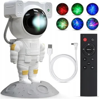 Noční světlo Noční projektor hvězd s dálkovým ovladačem - ASTRONAUT V2