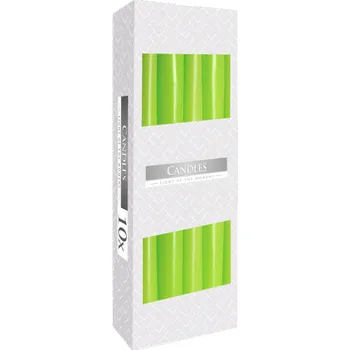 Svíčka Stolní Svíčky - 14 různých barev Varianta: Zelené -