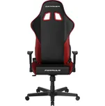 DXRACER erní židle Formula černo-červená, koženka