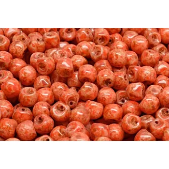 Korálek Korálky houbička č.139 - (6x5mm)