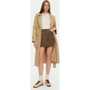 Dámská sukně JDY Trapézová sukně 15335102 Zelená Regular Fit L