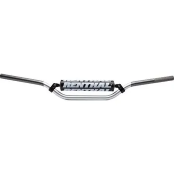 Řídítka RENTHAL řidítka 7/8 (22mm) MX MINI HANDLEBAR SILVER/šedá KAWASAKI KX 65 02-16 PADDED barva stříbrná/šedý s chráničem (RENTHAL řidítka 7/8 (22mm) MX MINI HANDLEBAR SILVER/šedá KAWASAKI KX 65 02-16 PADDED barva stříbrná/šedý s chráničem)