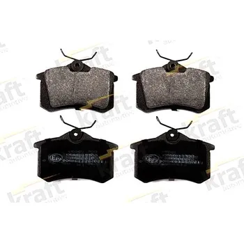 Brzdový systém Sada brzdových destiček, kotoučová brzda KRAFT AUTOMOTIVE 6015500