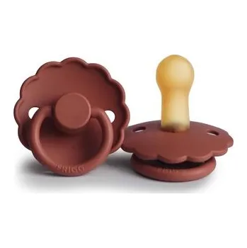 dudlíky CUMLÍK FRIGG DAISY BAKED CLAY, +6M, KAUČUK