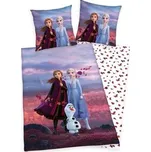 HERDING Povlečení Ledové Království Magic Bavlna, 140/200, 70/90 cm