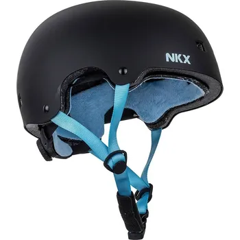 Cyklistická přilba Freestyle přilba NKX Brain Saver, BlackBlue, L (58-61cm)