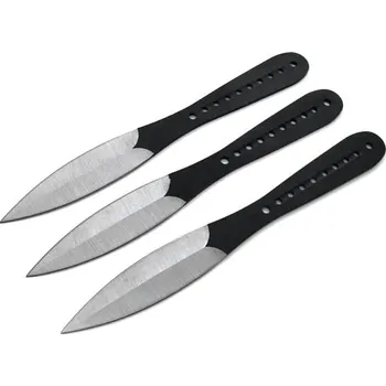 Sada vrhacích nožů s pouzdrem, 23 cm, 3 ks