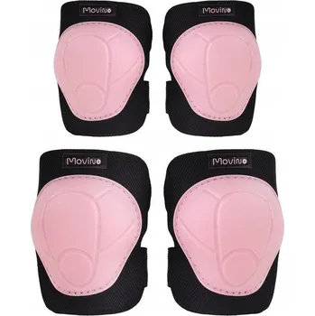 Sada chráničů MOVINO Cariboo®, lokty a kolena, růžové, S