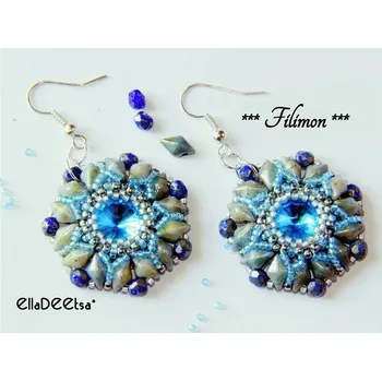 Korálek Náušnice Filimon č.806 - stavebnice