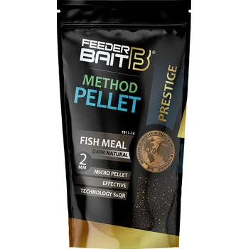 FeederBait Pellet Prestige Dark 2 mm 800g PŘÍCHUŤ: Natural
