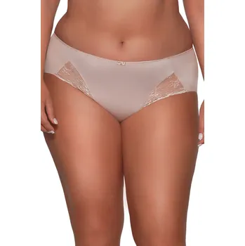 Kalhotky Dámské brazilky s krajkou Ava Béžové, béžová S i170_2111/B-BEIGE S