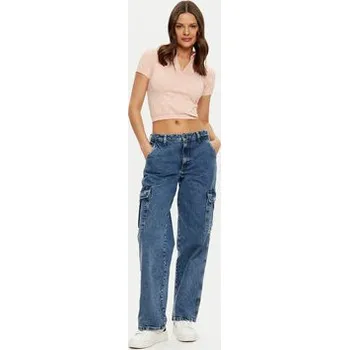 Dámské džíny Guess Jeans Jeansy W5RA1R D5M43 Modrá Regular Fit 27_32