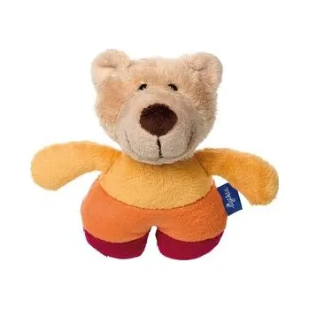 Hračka pro kojence BLUE LINE BABY chrastítko medvěd (14 cm) sigikid