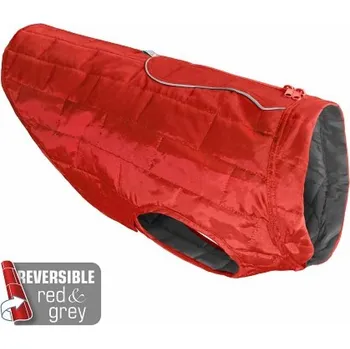 Kurgo® Loft Nepromokavá bunda pro psy Chili Red/Charcoal S