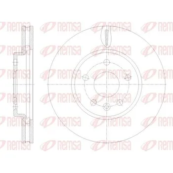 Brzdový kotouč Brzdový kotouč REMSA 61793.10