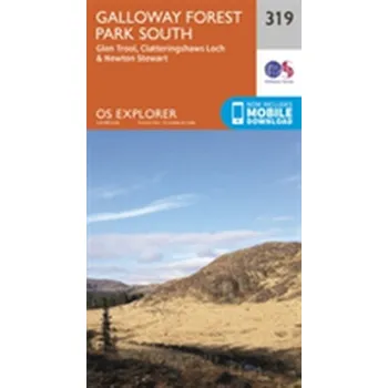 Encyklopedie Galloway Forest Park South - Ordnance Survey [EN] (2015, Skládaná mapa, Ordnance Survey)