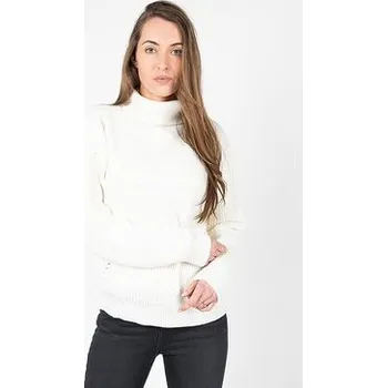 Dámský svetr Silvian Heach Svetr CVA22045LU Écru Oversize S